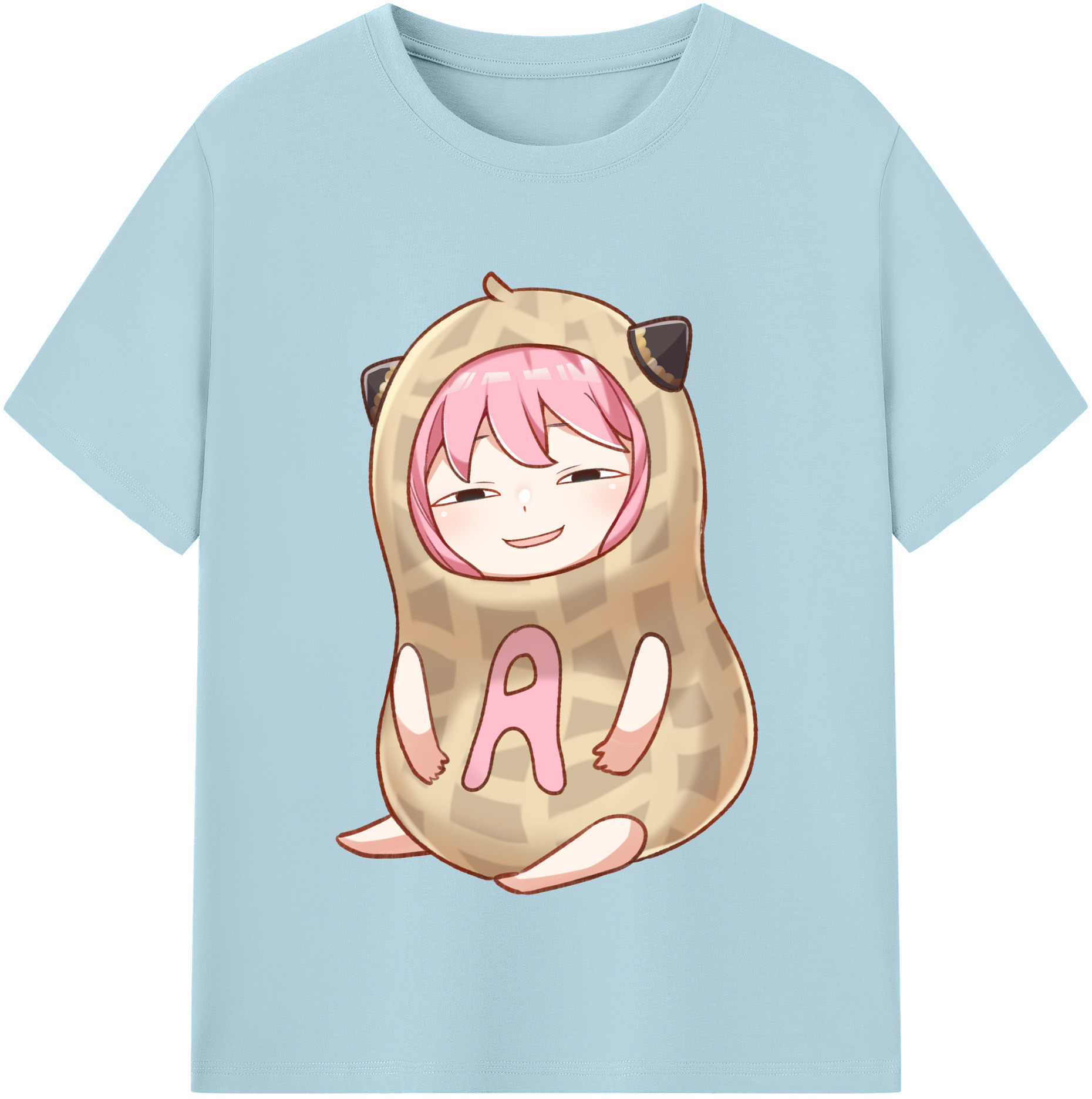 （画像用） SPY×FAMILY间谍家家酒 綿100％半袖Tシャツ（フロントプリント）